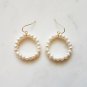 Pearl Hoop Earrings