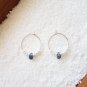 Santorini Hoops - White/Silver