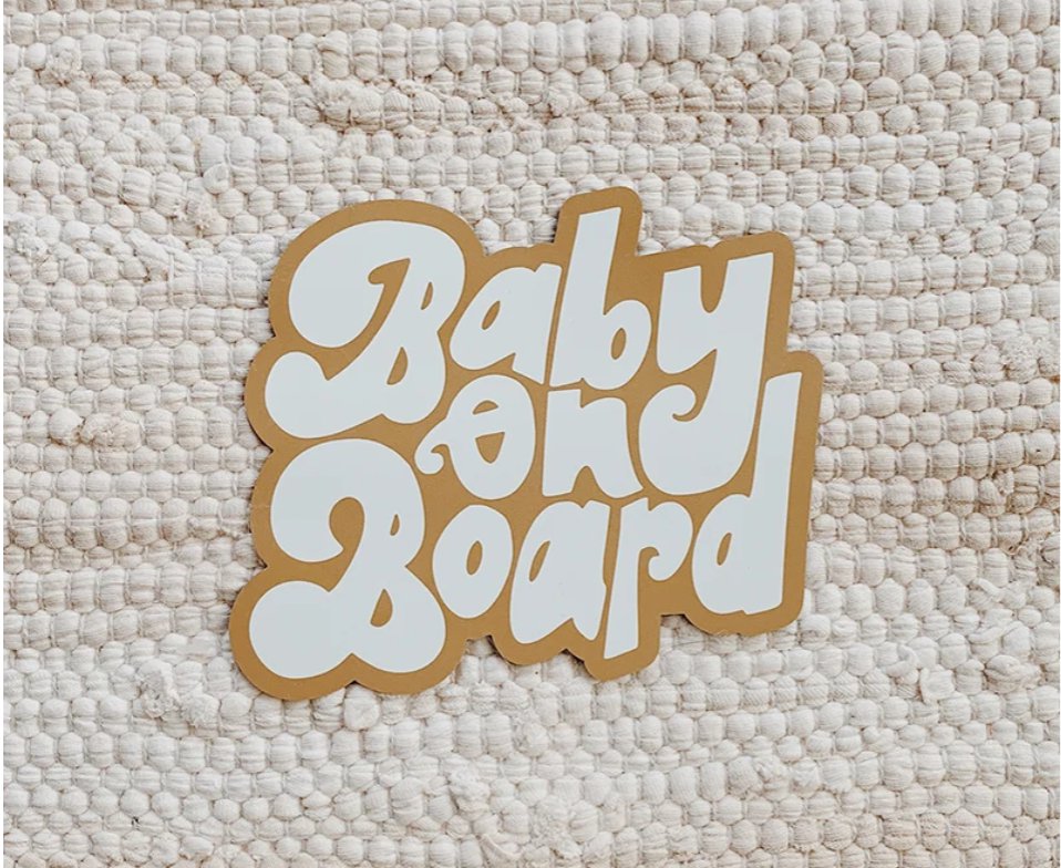 Baby on Board Car Magnet