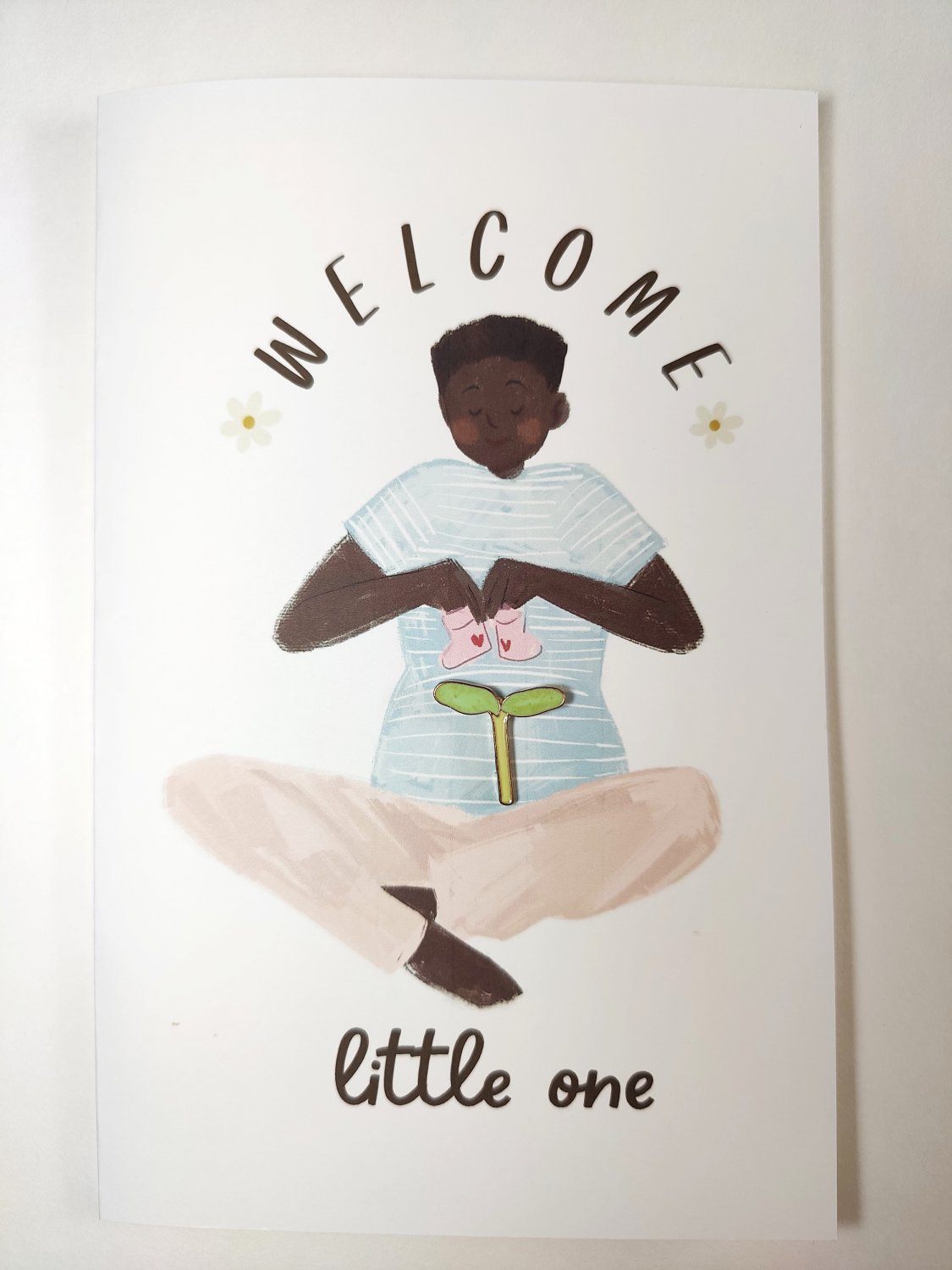 Welcome Little One - pink