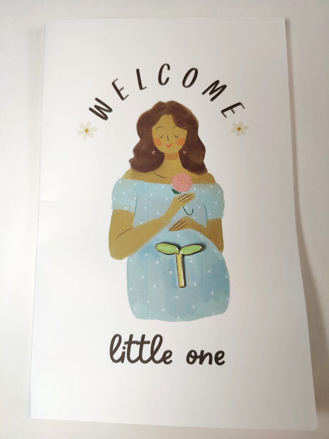 Welcome Little One - blue 2