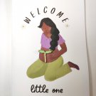 Welcome Little One - purple