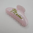 Mom pink pearl hairclip
