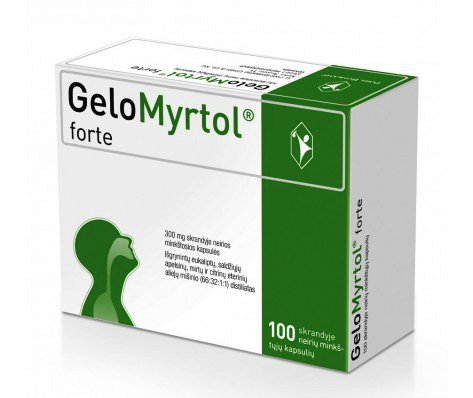 Gelomyrtol Forte 300mg N100 tablets. Chronic Bronchitis and Acute ...