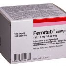 Ferretab comp. 100 capsules - For iron and folic acid deficiency Ferretab comp. 100 capsules - For iron and folic acid deficiency