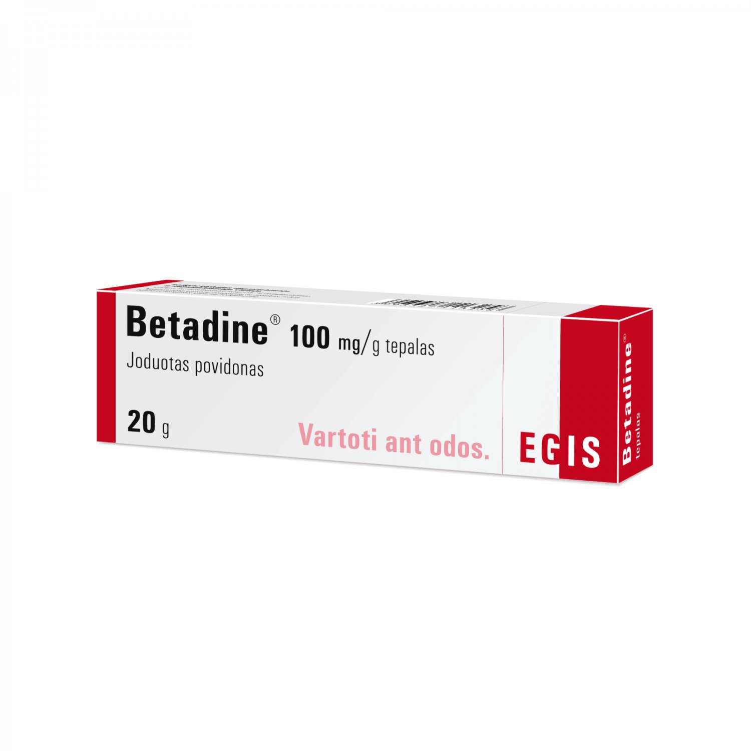 Betadine Antiseptic Iodinated Povidone Ointment 100mg/g, 20g