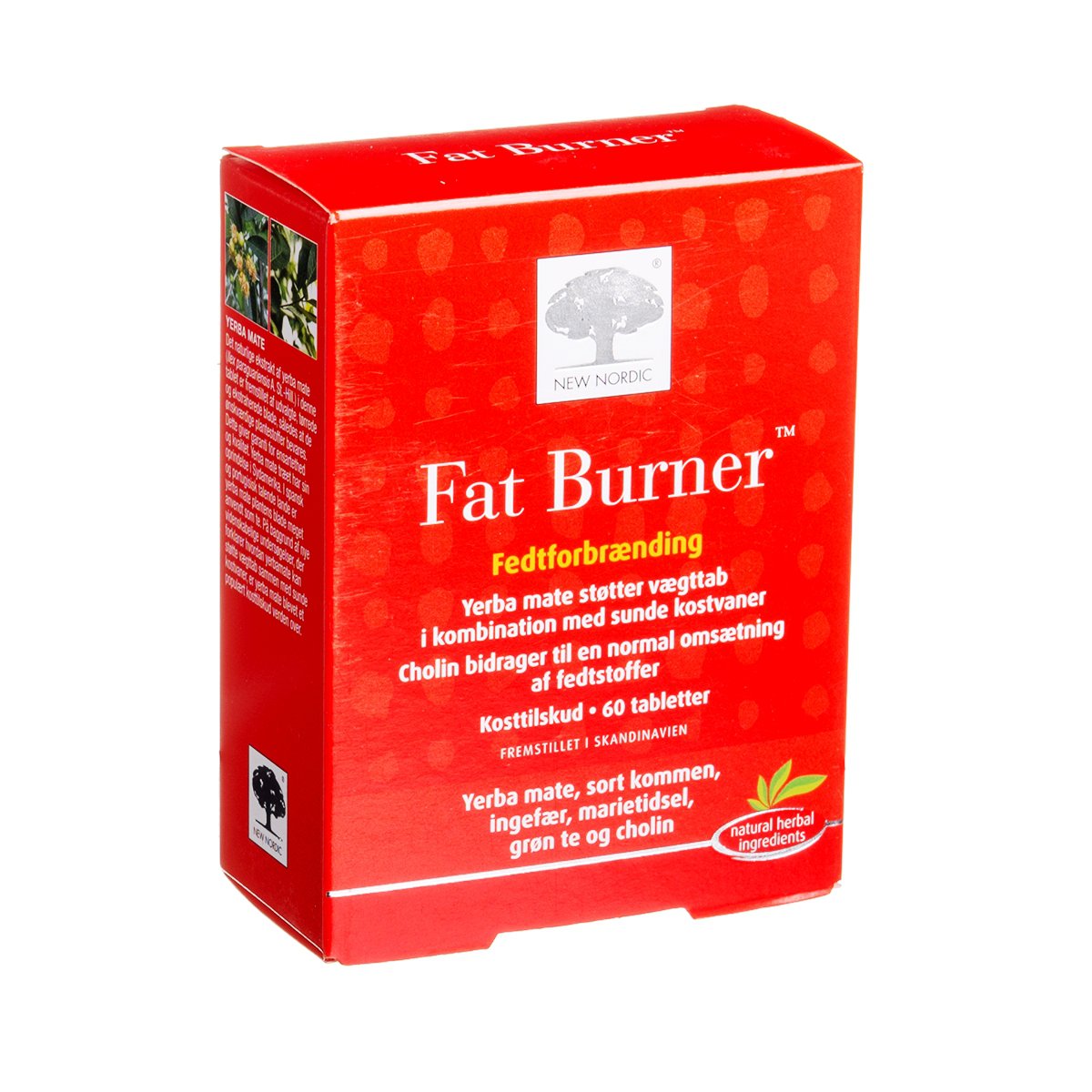 New Nordic Fat Burner 60 tablets. Advanced herbal tablet for fat ...