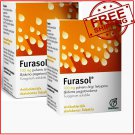 Powder FURASOL/Antibacterial, Treatment For Oral Cavity-Throat Infection. 2 boxes (10 sachets)