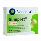 Sinupret intens (for adults) 160mg coated tablets N20
