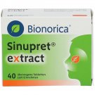 Sinupret Extract Tablets N40. Dissolves the mucus - plant-based for inflammation of the sinus