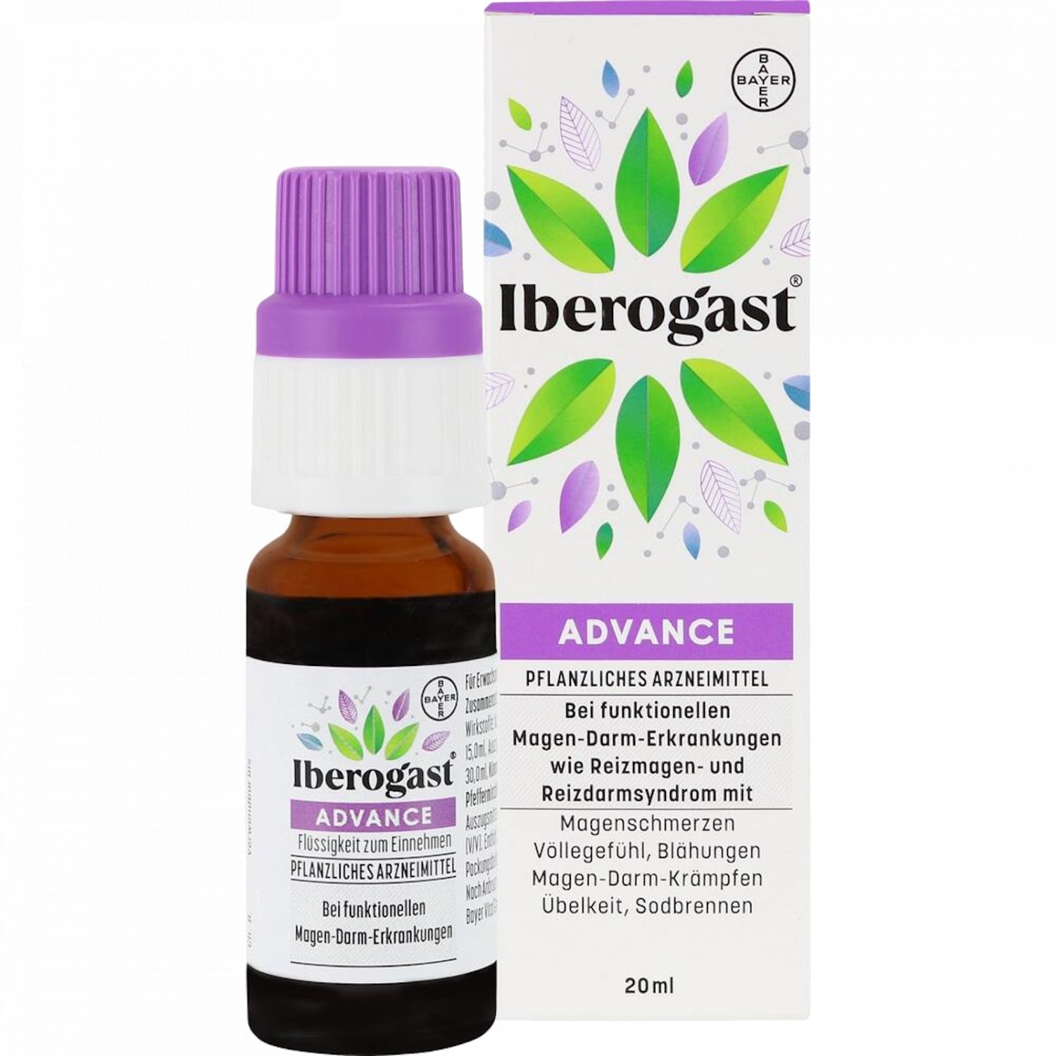 Iberogast Advance Formula 20ml Oral Liquid. 6 Herbs