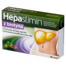 Hepaslimin + Biotin, 30 Tablets. Supports healthy liver, and weight control