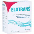 Elotrans powder for oral solution, 10 sachets. For electrolyte and hydration for salt and water loss Elotrans powder for oral solution, 10 sachets. For electrolyte and hydration for salt and water loss