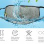 Cloth Face Mask with 2 PM 2.5 Filters (Grey)