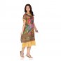 Women's Patterned Khaki Short Dress