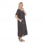 Women's Dark Brown Midi Dress