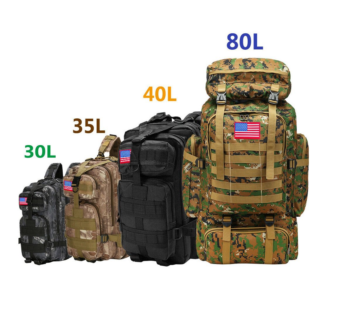 military backpack 30l