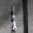 Breast cancer awareness charm