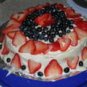 Strawberry/blueberry cake