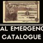Portugal Emergency Issue Catalogue 