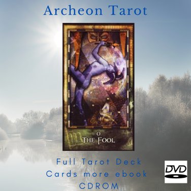 Print your letters yourself Tarot Deck Archeon Tarot more gift