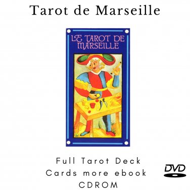 Print your letters yourself Tarot Deck Le Tarot de Marseille  more gift