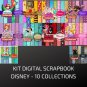 Digital Scrapbook Kit Disney Digital - 10 Collections