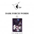 Dark Forces Words, by Hagur by Hagur