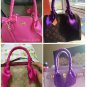 Silk Like Twilly scarf Solid Color Handbag Handle Wrap Purse Scarves Bow Ribbon