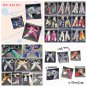 2PCs Silk Like Twilly scarf, Handbag Handle Wrap Purse Scarves Hair Bow Ribbon