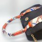 2PCs Silk Like Twilly scarf, Handbag Handle Wrap Purse Scarves Hair Bow Ribbon