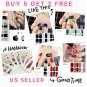 14pcs/Sheet 3D Nail Wraps Full Stickers Nail Polish Strips BUY 3/5 GET 1/2 FREE