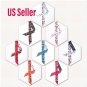 BUY 2 GET1FREE-Silk like Twilly Scarf Handbag Handle Wrap Purse Hair Bow Ribbon