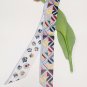 Elegant Twilly Scarf Handbag Handle Wraps, Hair Bow Ribbon Scarf