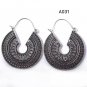 Womenâs Boho Earrings Bronze And Silver Bahamian Round Gold