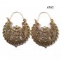Womenâs Boho Earrings Bronze And Silver Bahamian Round Gold