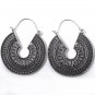 Womenâs Boho Earrings Bronze And Silver Bahamian Round Gold