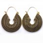 Womenâs Boho Earrings Bronze And Silver Bahamian Round Gold