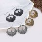 Women Boho Tibetan Lucky Flowers Earrings Drop Dangle Silver Hook--BUY 2 GET 1