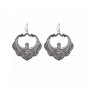Women Boho Tibetan Lucky Flowers Earrings Drop Dangle Silver Hook--BUY 2 GET 1