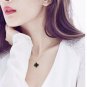 Silver Dainty Charm Pendant Necklace Multi Choices Cubic Zirconia Christmas gift