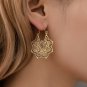 Fashion Boho Silver Elegant Vintage Style Tibetan Star Hook Hoop Earrings