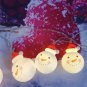 Christmas string LED lights Snowman W/ Christmas hats indoors and outdoors holy