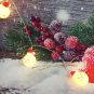 Christmas string LED lights Snowman W/ Christmas hats indoors and outdoors holy