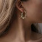 Fashion Earrings Simple Miniture Round Hoop Hook Swirl Drop BUY 2 GET 1