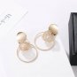 Women's Vintage Fashion Boho Gold Silver Tibetan Style Drop Hoop Earrings