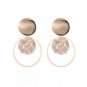 Women's Vintage Fashion Boho Gold Silver Tibetan Style Drop Hoop Earrings
