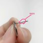 Silver Women Simple Geometric Ear Drop Dangle Boho Tassel Earrings Fashion