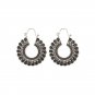Women Boho Tibetan Heart Earrings Drop Dangle Silver Hook Gifts--BUY 2 GET 1