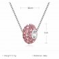 Gemstone Pendant Necklaces Multicolor Crystal Rhinestone Beads 12 Months